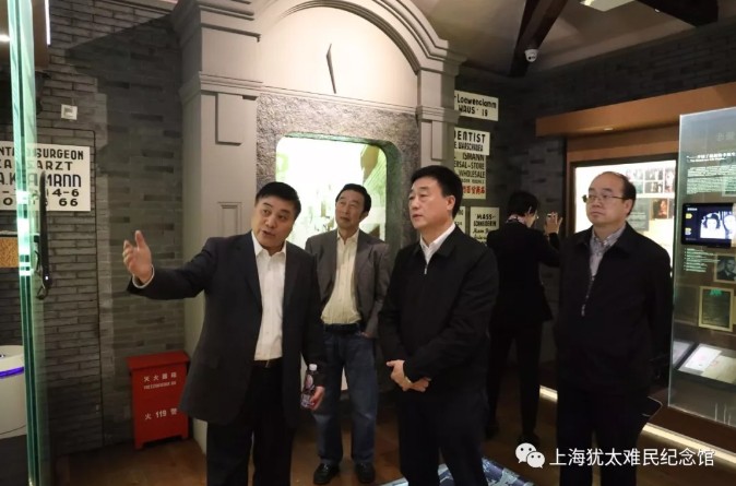 中共哈尔滨市委常委、副市长张万平访问我馆